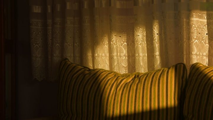 cozy living room afternoon light