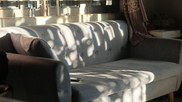 bright living room afternoon